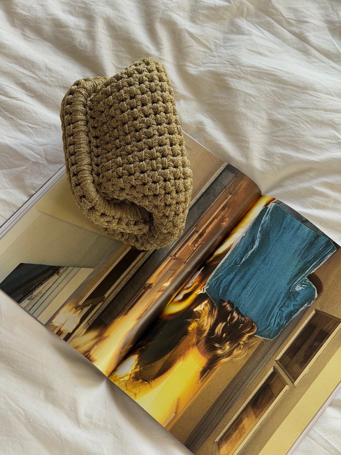 CLOUD bag mini// oro lurex