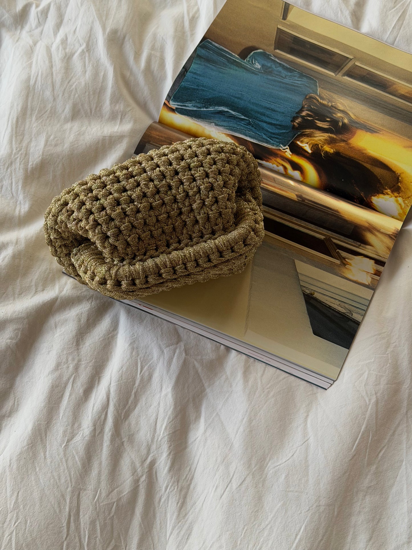 CLOUD bag mini// oro lurex