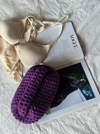 CLOUD bag standard// viola lurex