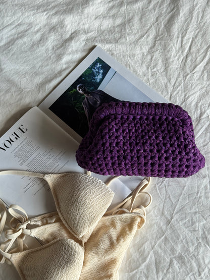 CLOUD bag standard// viola lurex