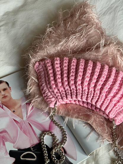 BONBON bag mini// rosa
