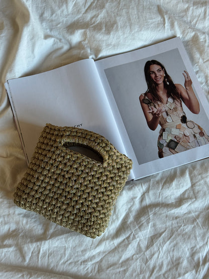 MINOU bag// oro lurex