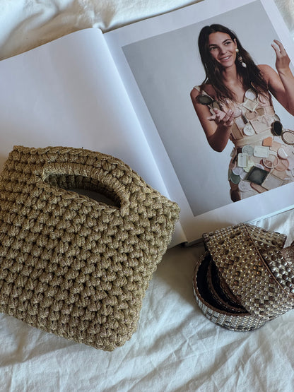 MINOU bag// oro lurex