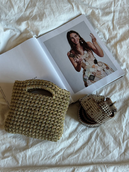 MINOU bag// oro lurex