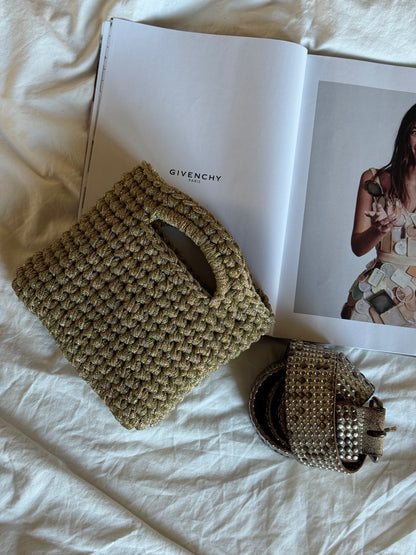 MINOU bag// oro lurex