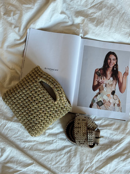 MINOU bag// oro lurex