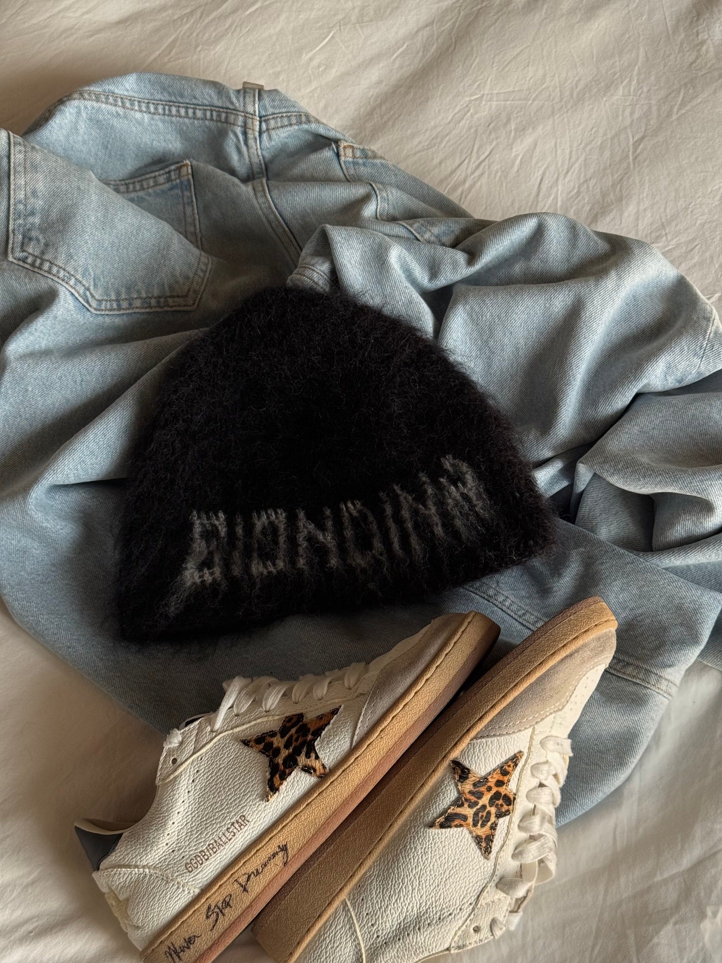 BRUSHED BEANIE// "BIONDINA"