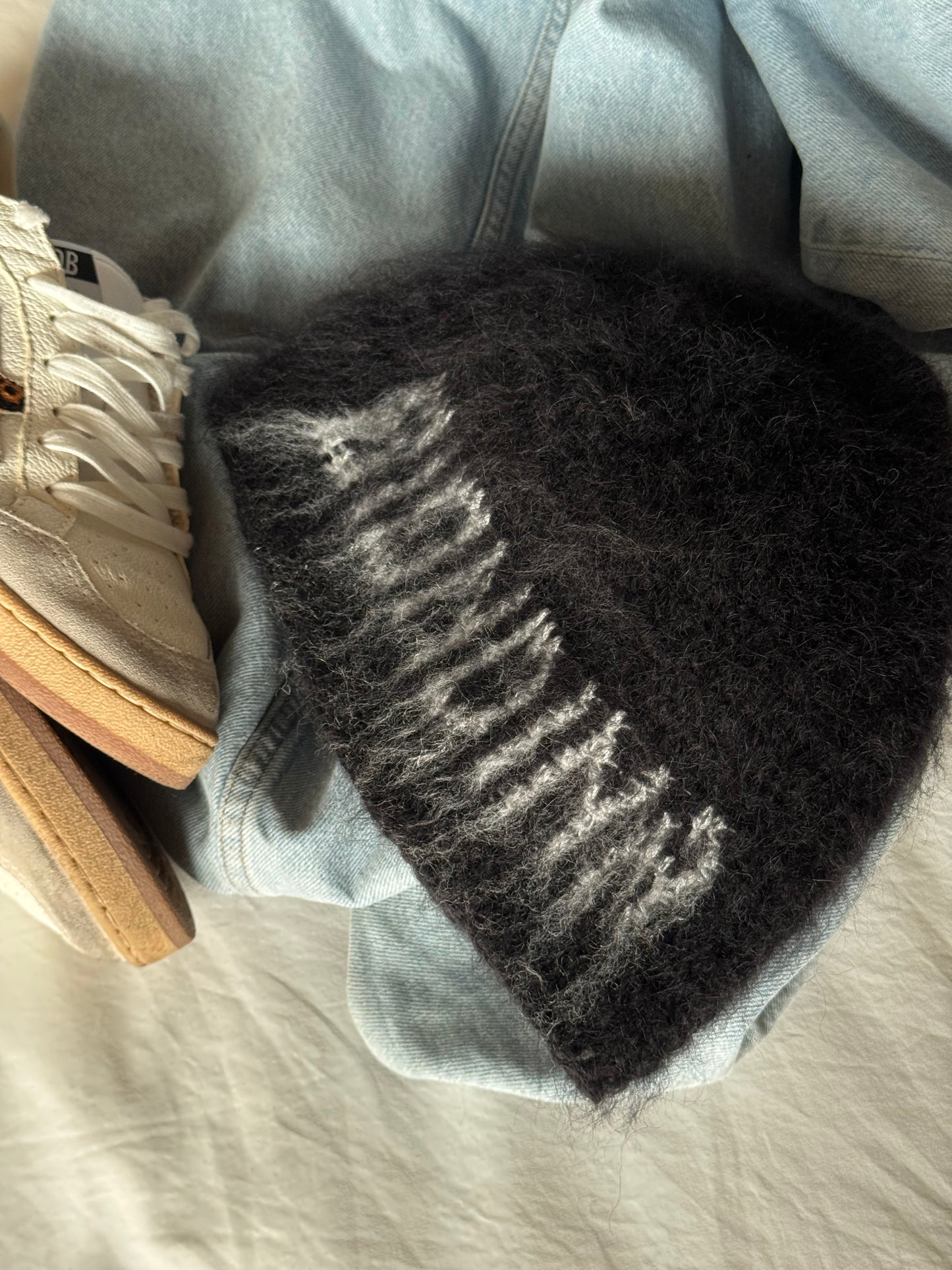 BRUSHED BEANIE// "BIONDINA"
