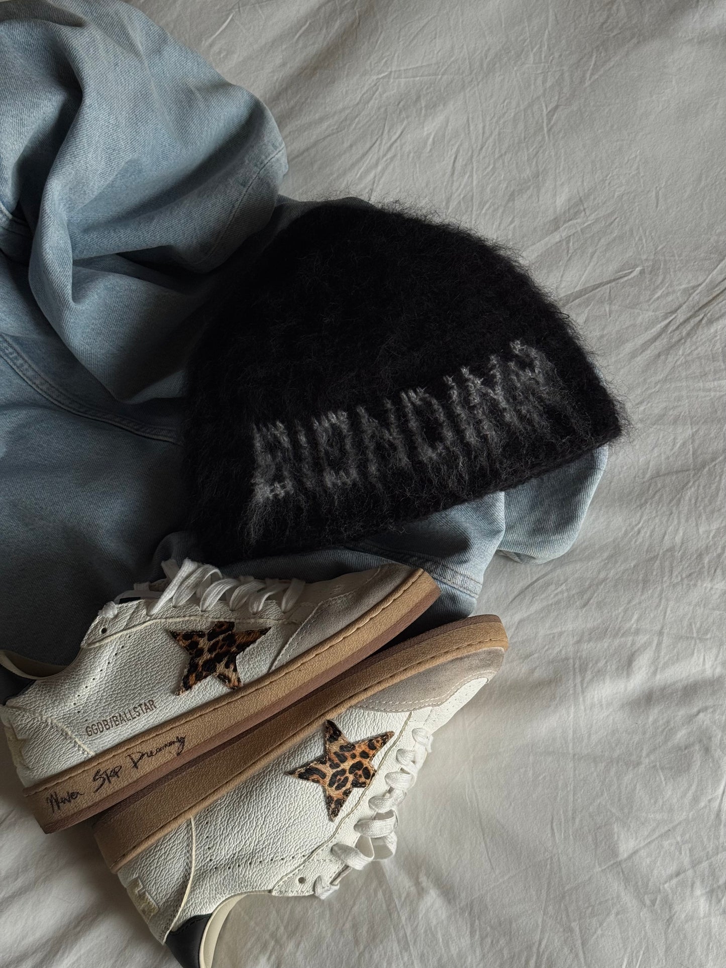 BRUSHED BEANIE// "BIONDINA"