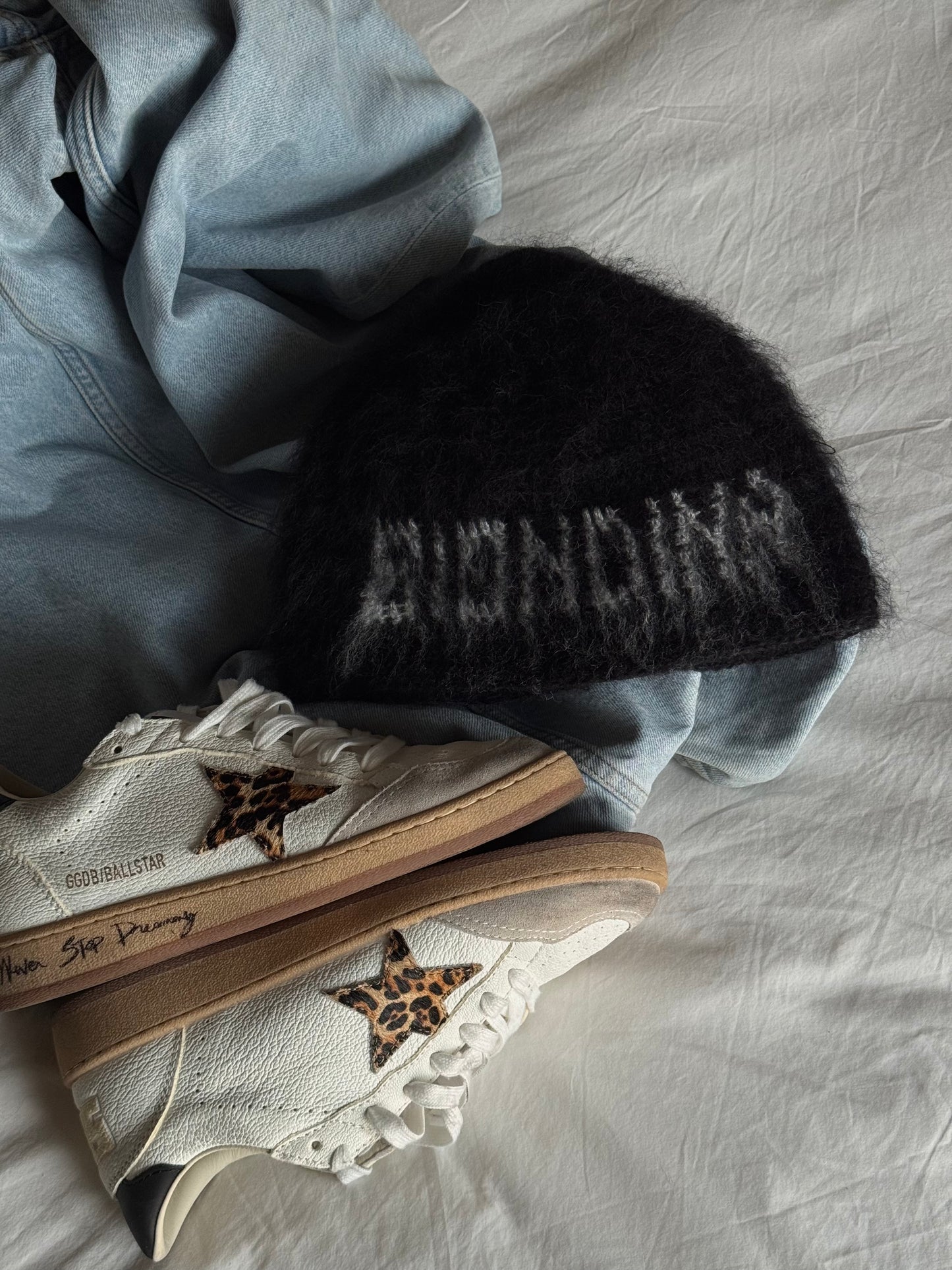 BRUSHED BEANIE// "BIONDINA"