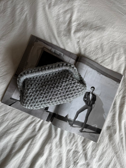 CLOUD bag standard// argento lurex
