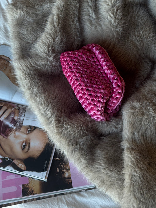 VELVET CLOUD bag standard// bubblegum