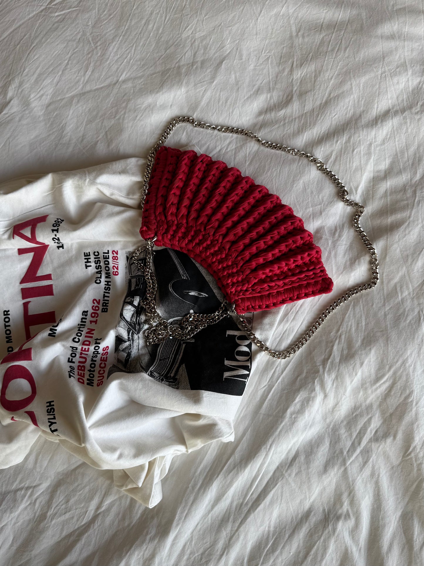 BONBON bag mini// rossa