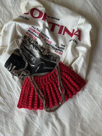 BONBON bag mini// rossa