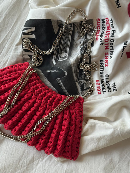 BONBON bag mini// rossa