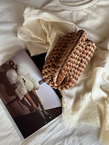 VELVET CLOUD bag standard// biscotto