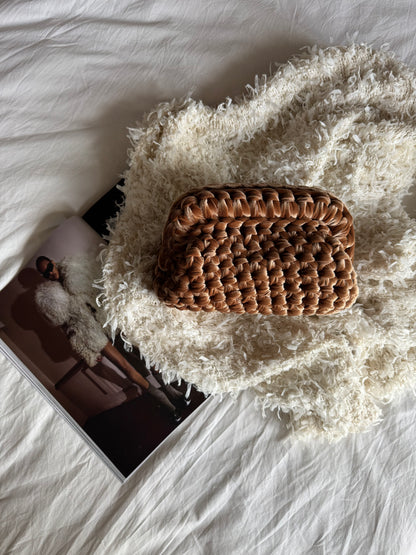 VELVET CLOUD bag standard// biscotto