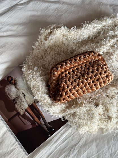 VELVET CLOUD bag standard// biscotto
