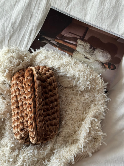 VELVET CLOUD bag standard// biscotto