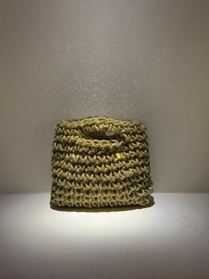 KRISTAL bag standard// oro