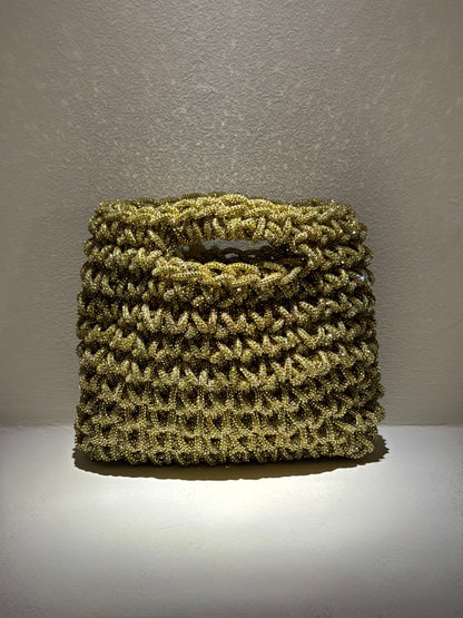 KRISTAL bag standard// oro
