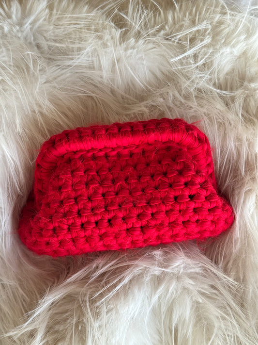 FLUFFY CLOUD bag standard// rossa