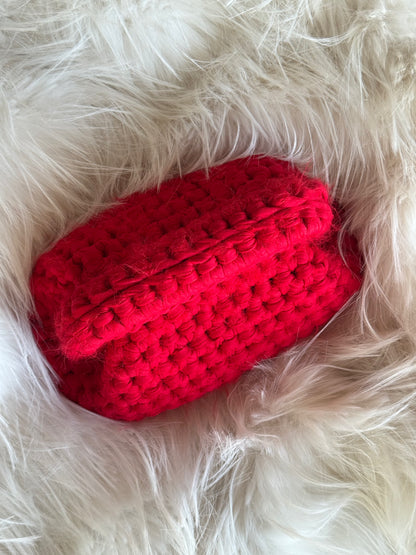 FLUFFY CLOUD bag standard// rossa