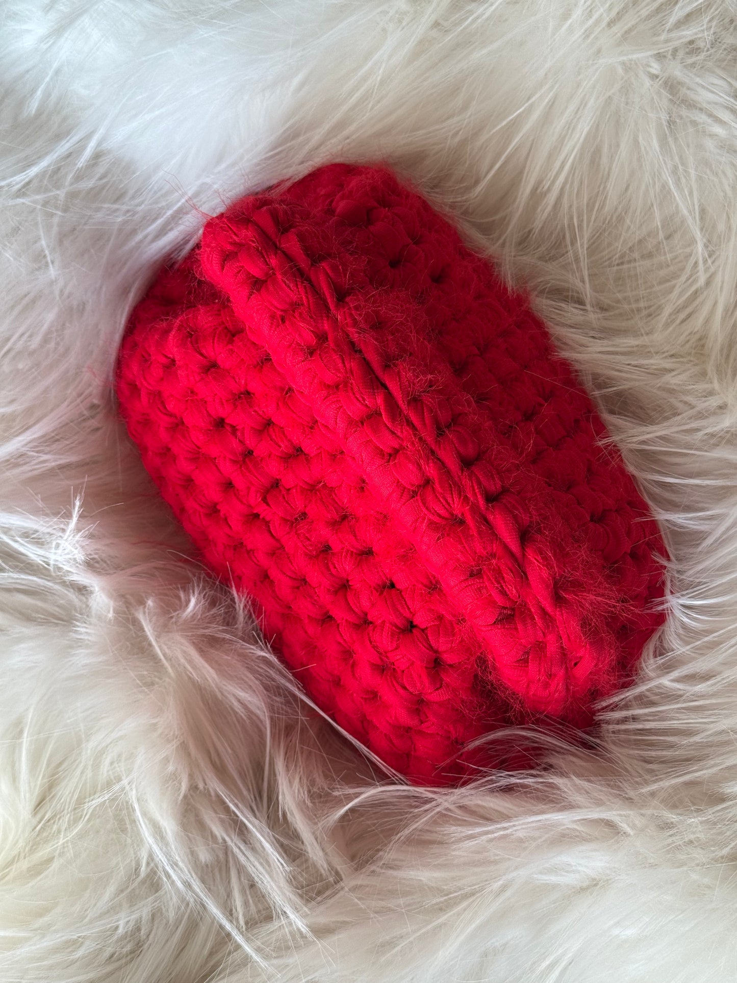 FLUFFY CLOUD bag standard// rossa