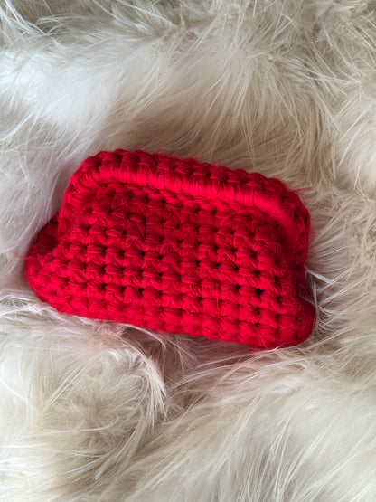 FLUFFY CLOUD bag standard// rossa