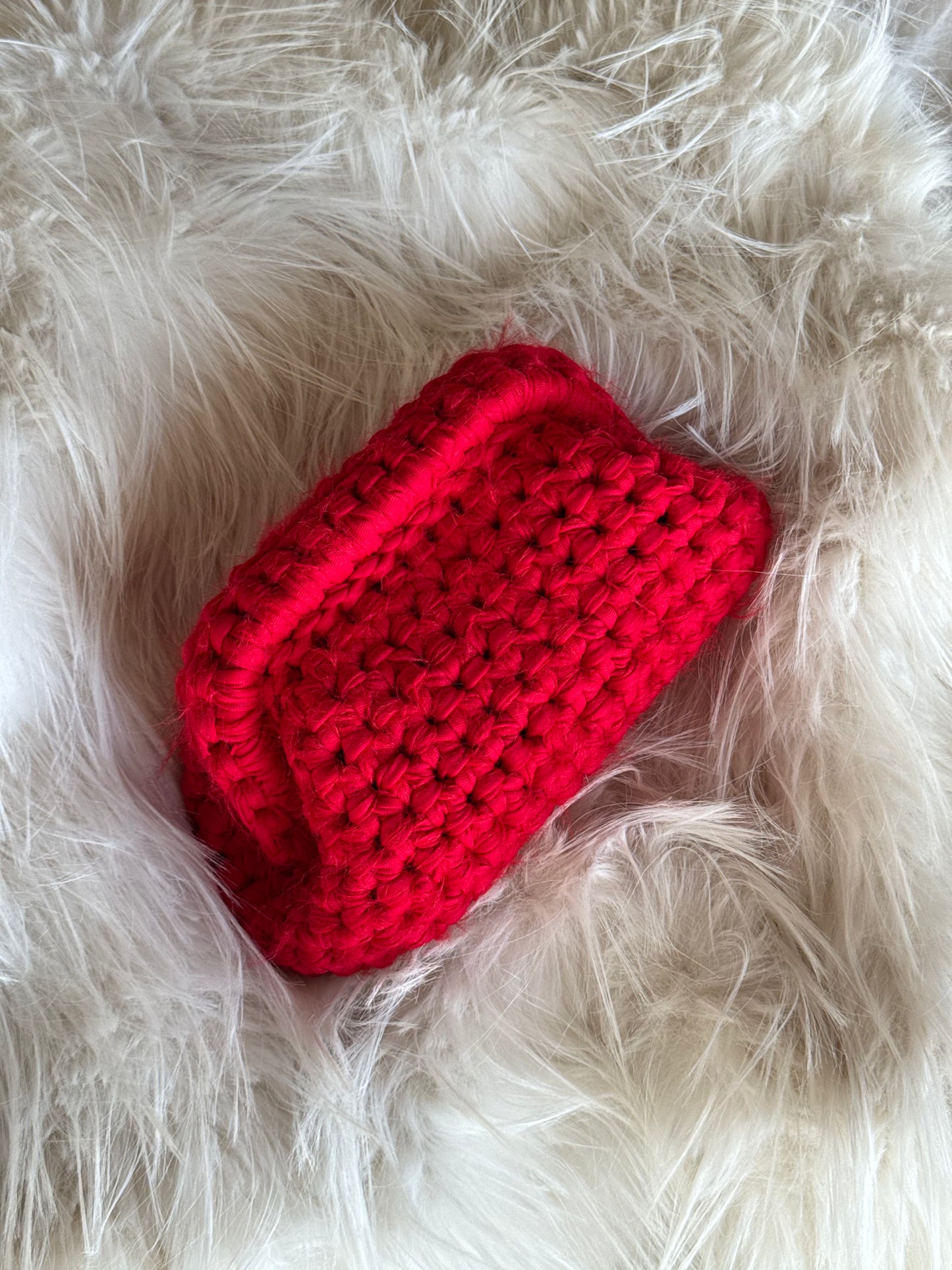 FLUFFY CLOUD bag standard// rossa