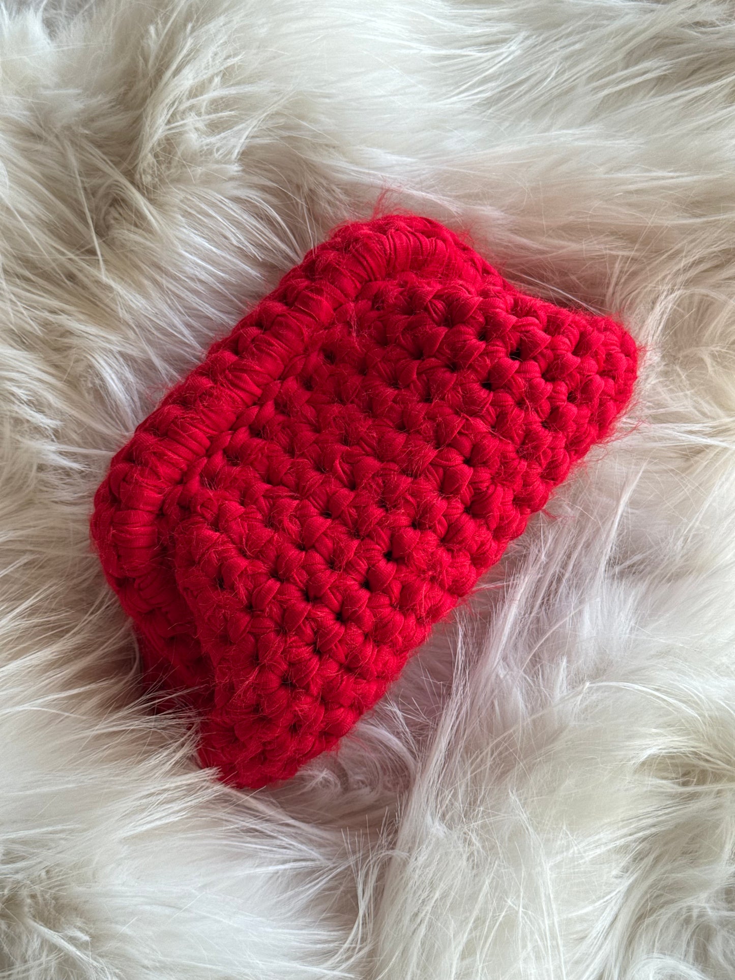 FLUFFY CLOUD bag standard// rossa